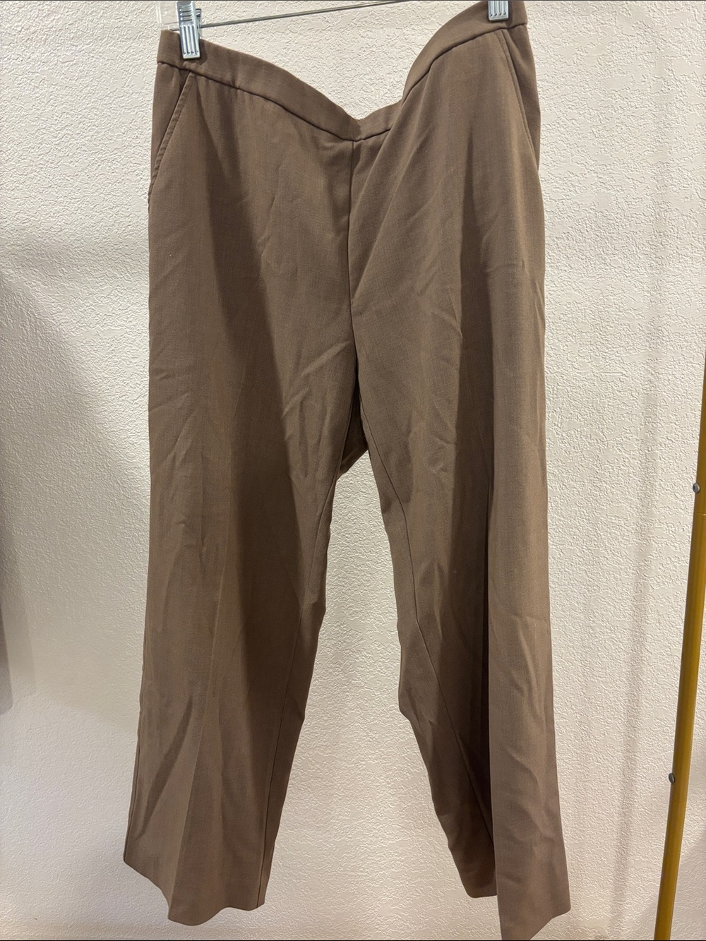 Classic women’s Brown Straight-Leg Pants